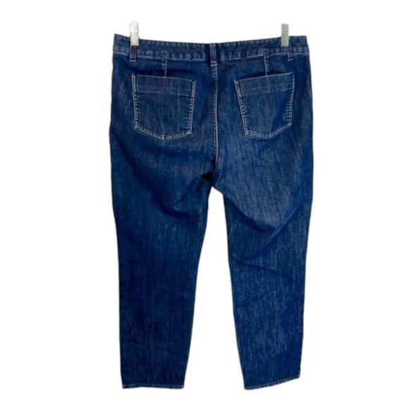 Lands End Jeans Size 12 Fit 1 Crop Capri - Picture 2 of 11